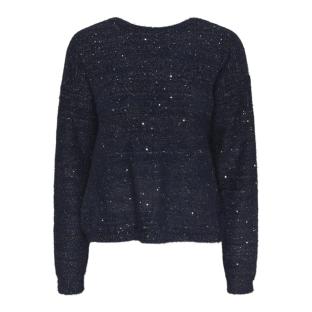 Gilet Marine Femme Pieces Nilja vue 2