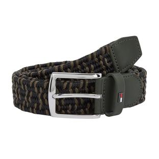 Ceinture Marine/Kaki Homme Tommy Hilfiger Dentons pas cher