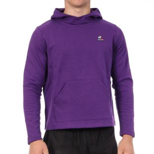 Sweat Violet Homme Le Coq Sportif Hoodys vue 0