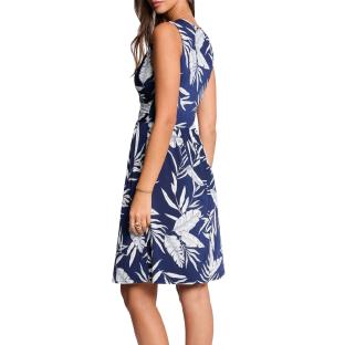 Robe Marine/Blanche Femme Morgan RFLERIA vue 0