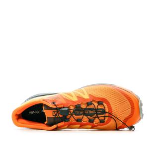Chaussures de trail Orange/Noire Homme Salomon Sense Ride 4 vue 4