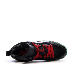 Baskets Noires/Rouges Homme Nike Jordan Spizike Low vue 4