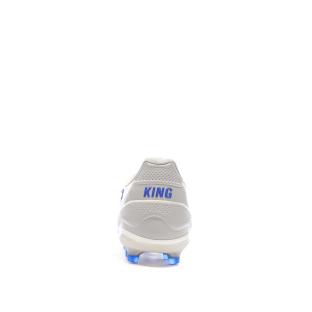 Chaussures de football Blanches/Bleu Homme Puma King Pro vue 3