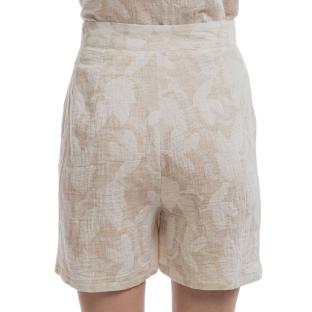Short Beige Femme Teddy Smith Floralio vue 0