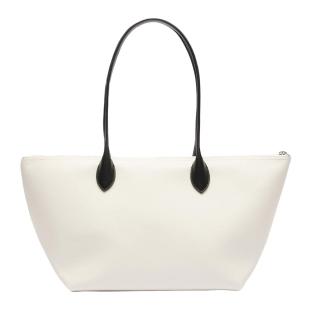 Sac Blanc Femme Lacoste Cabas vue 0