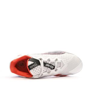 Chaussures de Padel Blanc/Rouge Homme Puma Nova Court vue 4