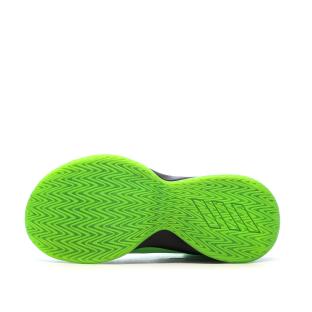 Chaussures de Basketball Vertes Adidas Cross Em Up 5 K Wide vue 5