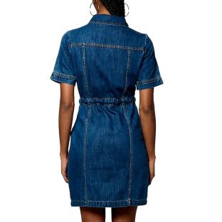 Robe en Jean Bleu Moyen Femme Kaporal Brat vue 0