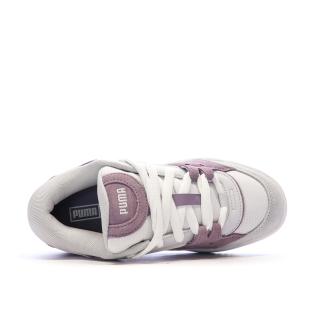 Baskets Blanc/Violettes Homme Puma-180 vue 4
