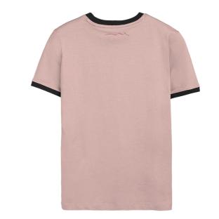 T-Shirt Rose Homme Teddy Smith Ticlass vue 2
