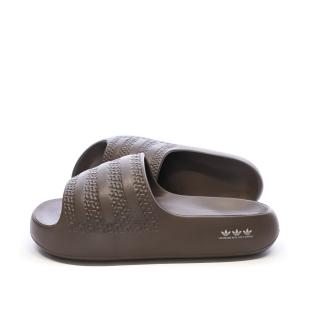 Claquettes Marron Mixte Adidas Adilette Ayoon vue 0