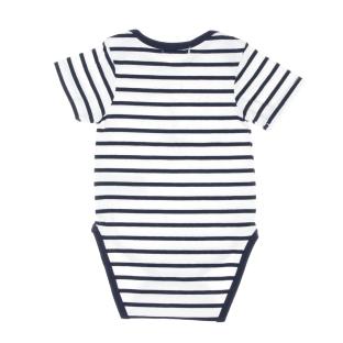 Body Blanc/Marine Garçon/Fille Little Marcel LMEV0304 vue 2