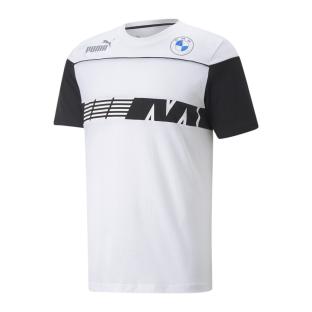 T-shirt Blanc Homme Puma Bmw 535104 pas cher
