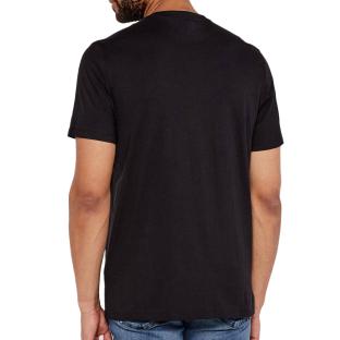 T-Shirt Noir Homme Calvin Klein Jeans Glitched vue 2