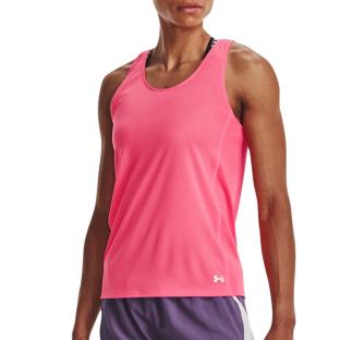 Débardeur de Sport Rose Femme Under Armour Fly By Tank vue 0