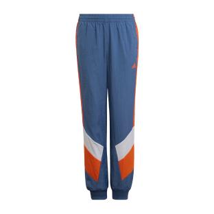 Jogging Bleu/Orange Garçon Adidas B Cb Wo pas cher