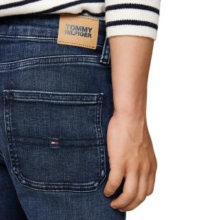 Jean Droit Marine Garçon Tommy Hilfiger Skater vue 2