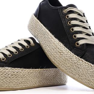 Baskets Noires Femme Chattawak Summer vue 0