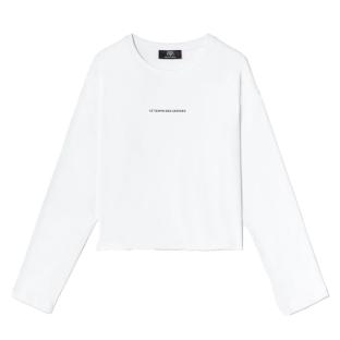T-shirt Blanc Fille Le Temps Des Cerises Catigi pas cher