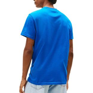 T-shirt Bleu Homme Tommy Hilfiger Tjm Slim Font Play vue 0