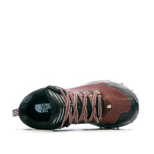 Chaussure Randonnee Bordeaux Femme The North Face  Vectiv vue 4