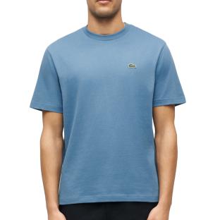 T-Shirt Bleu Homme Lacoste Essentiel vue 0
