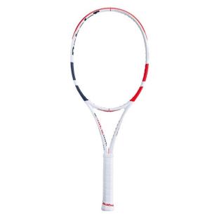 Raquette De Tennis Blanche Mixte Babolat Pure Strike pas cher