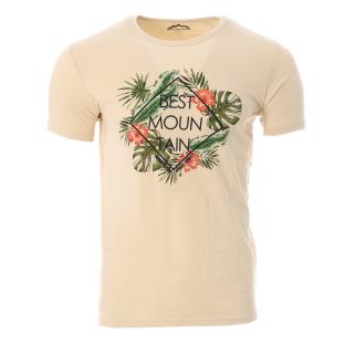 T-shirt Beige Homme Best Mountain 1013 pas cher