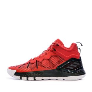 Chaussures de Basketball Rouges Homme Adidas D Rose Son Of Chi pas cher