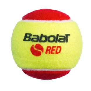 X3 Balles de Tennis Rouge/Jaune Babolat Red Felt vue 2