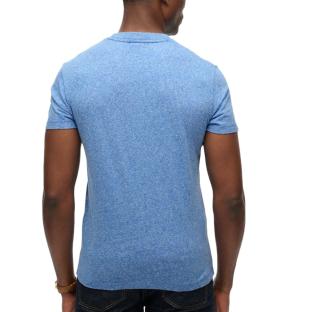 T-shirt Bleu Homme Superdry Vintage LogoR6Ts vue 2