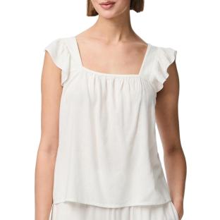 Débardeur Blanc Femme Pieces Pia vue 0