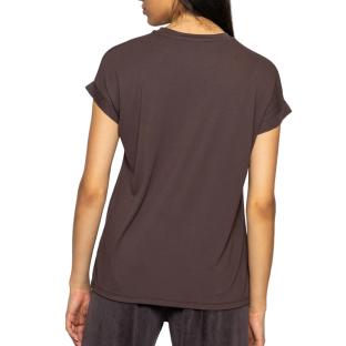 T-Shirt Marron Foncé Femme Soul Studio Regular vue 0