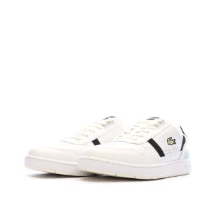 Baskets Blanches/Bleu Homme Lacoste 45SMA0019 vue 6