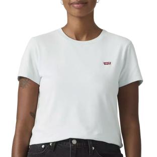 T-Shirt Bleu ciel Femme Levi's Perfect 1 vue 0