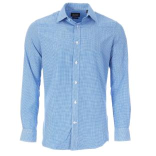 Chemise Bleu/Blanc Homme Scotch & Soda SHOP02A40 vue 0