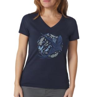T-shirt Marine Femme TBS Reflet pas cher