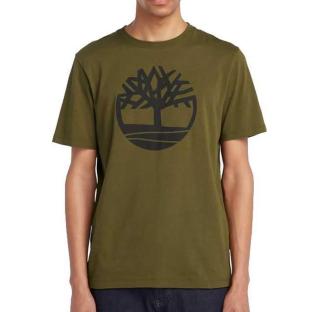 T-Shirt Kaki Homme Timberland TB0A2 pas cher