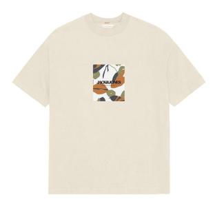 T-Shirt Écru Garçon Jack & Jones Tavira vue 0