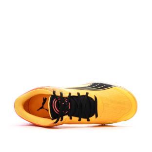Chaussures de Hand Orange/Rose Homme Puma Accelerate Turbo vue 4