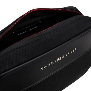 Sacoche Noire Homme Tommy Hilfiger Th Foundation vue 0