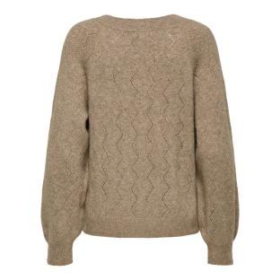 Pull Beige Femme JDY Aspen vue 2