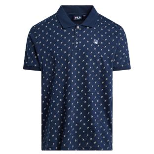 Polo Marine Homme Fila Hart Faded pas cher