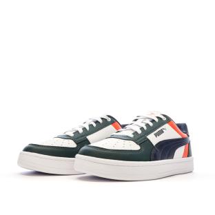 Baskets Blanches/Noires/Vertes Garçon Puma Caven 2.0 vue 6