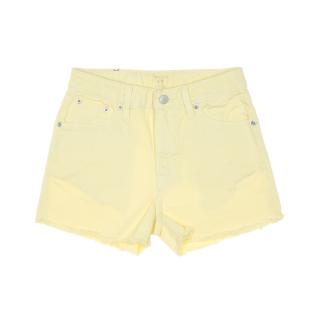 Short Jaune Fille Teddy Smith Kate pas cher