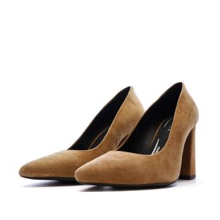 Escarpins Camel Femme Geox Bigliana vue 6