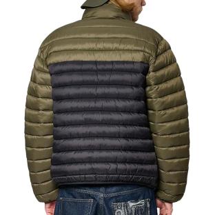 Doudoune Noire/Kaki Homme Kaporal BORA vue 2