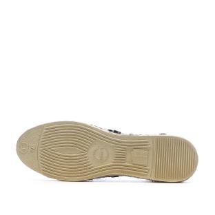 Espadrilles Damier Bleu/Noir Homme Ushuaia Dimitri vue 0