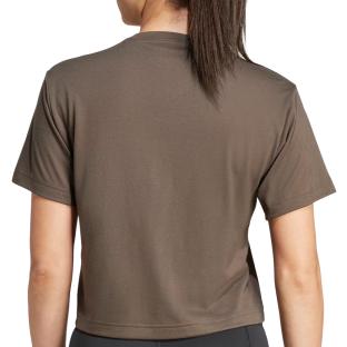 T-Shirt Kaki Femme Adidas Essentials vue 0