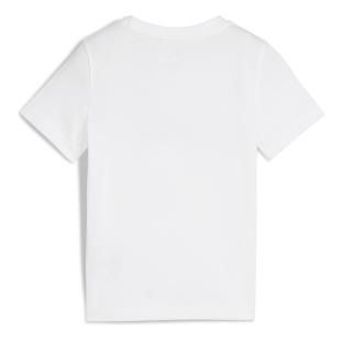 T-Shirt Blanc/Noir Garçon Puma Ess No. 1 Logo vue 0